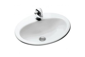 Раковина Jacob Delafon Ovale Dessus E1358 50 см