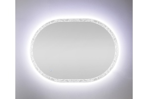 Зеркало Cezares 44997 c LED-подсветкой touch system 100х75