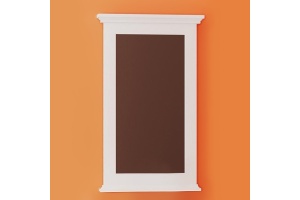 Зеркало Opadiris Палермо 50 белое матовое