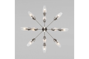 Люстра на штанге Eurosvet Thalia 60140/12 сатин-никель - 2