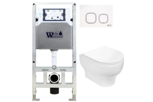 Комплект Weltwasser AMBERG 506 ST + ERLENBACH 004 GL-WT + AMBERG RD-WT (10000006862)