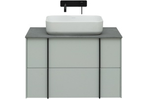 Тумба под раковину Allen Brau Reality 80 светло - зеленый матовый - 2
