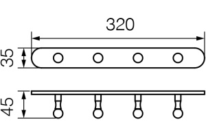 Крючок Veragio Gialetta VR.GIL-6437.BR бронза - 3