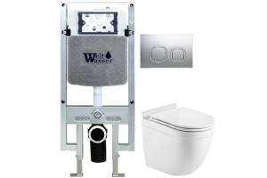 Комплект Weltwasser AMBERG 497 ST + HEIMBACH 004 GL-WT + AMBERG RD-MT CR (10000006705)