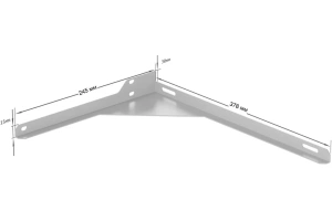 Кронштейн Санта Юпитер боковой R белый - 2