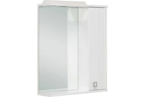 Зеркало-шкаф Onika Лига 60 R с подсветкой белый 