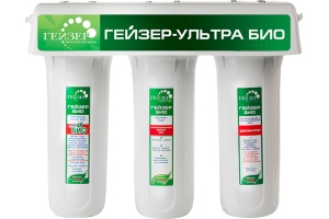 Фильтр Гейзер Ультра Био 441 с краном №6 для железистой воды