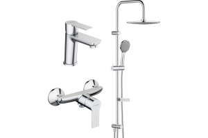 Душевой комплект STWORKI by Damixa Хельсинки HFDB97000 + HFHS20000 + HFHS02100