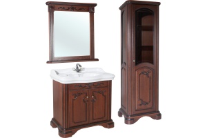 Тумба для комплекта Bellezza Виктория 100 вишня - 2