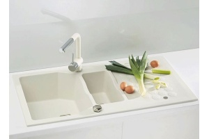 Мойка кухонная Alveus Sensual Granital 70 arctic - 2