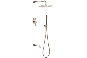 Душевой комплект Boheme Uno nikel brush (464-2-NB)