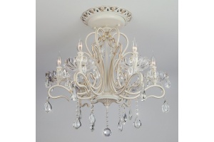 Потолочная люстра Eurosvet Etna 12205/6 белый Strotskis