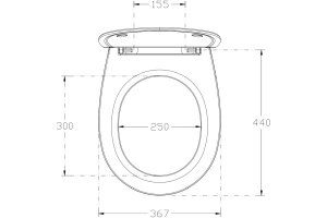 Крышка-сиденье Allen Brau Fantasy с микролифтом белый - 3