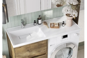 Комплект мебели Aquaton Лондри 60 светлое дерево - 3