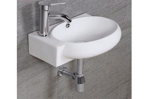 Раковина подвесная Ceramalux N белый (9100R) - 3