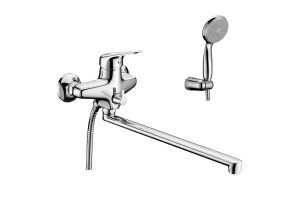 Смеситель для ванны Lemark Luna хром (LM4151C)