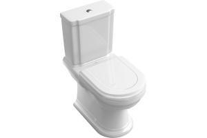 Унитаз-компакт Villeroy & Boch Hommage 6662 10 R1 alpin