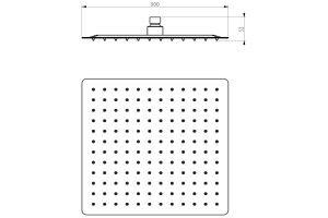 Верхний душ Bien BD34027107 ультратонкий - 3