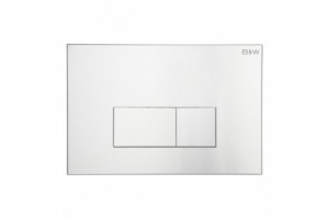 Кнопка смыва Black&White Universell серебряная