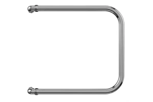 Водяной полотенцесушитель Terminus П-образный 320x700 Хром