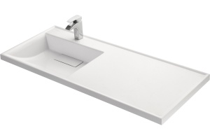 Раковина мебельная Aquaton Лондри 120 L на стиральную машину белый