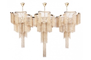 Подвесная люстра Loft it Stream 10208/1400R Gold