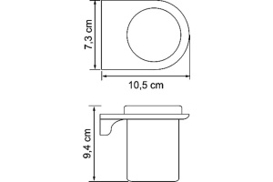 Стакан Wasserkraft Kammel K-8328 - 3