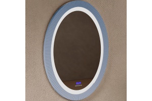 Зеркало Abber Stein 60 голубое с подсветкой