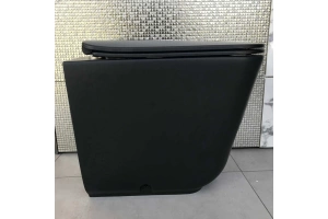 Унитаз приставной Kerasan Tribeca черный матовый (511831) - 2