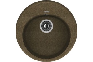 Мойка кухонная Florentina Лотос 510 коричневый