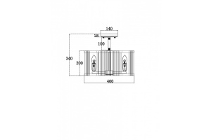 Потолочная люстра Maytoni Solar MOD087CL-04G - 2