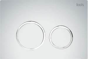 Клавиша смыва, универсальная, матовый хром, Unifix,  050, IDDIS, UNI50M0i77