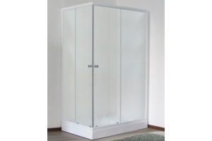 Душевой уголок Royal Bath HPD 120x90 профиль белый стекло матовое