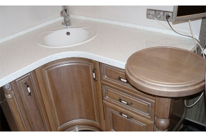 Мойка из гранита Blanco Rondoval белый (515671) - 2