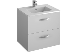 Тумба с раковиной Jacob Delafon Ola 60 белый лак - 2