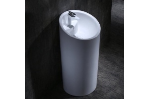 Раковина напольная CeramaLux N 45.5 см белый (P7030L) 