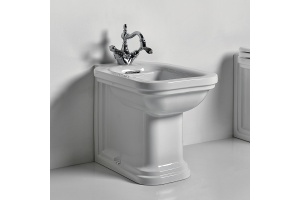 Биде напольное Kerasan Waldorf белый (4121K1bi/cr*1) - 2