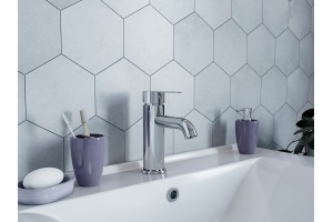 Смеситель для раковины STWORKI by Damixa Стокгольм HFSG02100 однорычажный, латунь, с аэратором, хром - 2