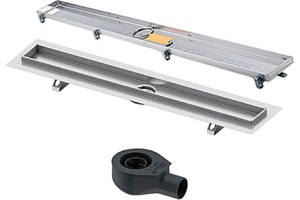 Душевой лоток TECE TECEdrainline 70 см под плитку с сифоном