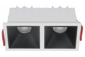 Встраиваемый светильник Maytoni Alfa DL043-02-10W4K-D-SQ-WB