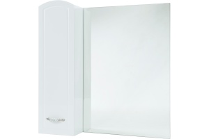 Зеркало-шкаф Bellezza Амелия 70 L, белое