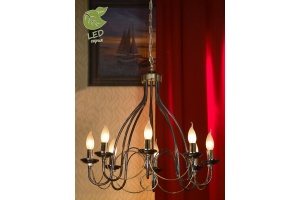 Подвесная люстра Lussole Todi GRLSA-4613-08 - 3