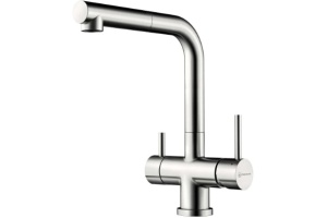 Смеситель для кухни Omoikiri Takamatsu нержавеющая сталь (4994346)