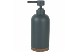 Дозатор для жидкого мыла WasserKRAFT Lopau серый матовый