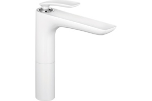 Смеситель для раковины Kludi Balance белый, хром (522989175)