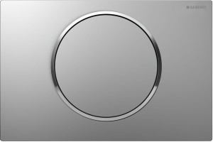 Кнопка смыва Geberit Sigma 10 115.758.KN.5 хром матовый / хром