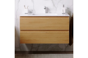 Мебель для ванной Aqwella 5 stars Accent 100 дуб золотой - 2