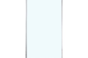 Боковая панель Vincea Slim Soft 90 хром стекло прозрачное