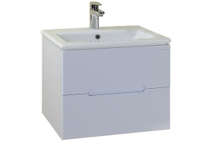 Тумба с раковиной Onika Айленд 60 белый (106114)