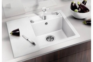 Мойка из гранита Blanco Dalago белый (517160) - 3